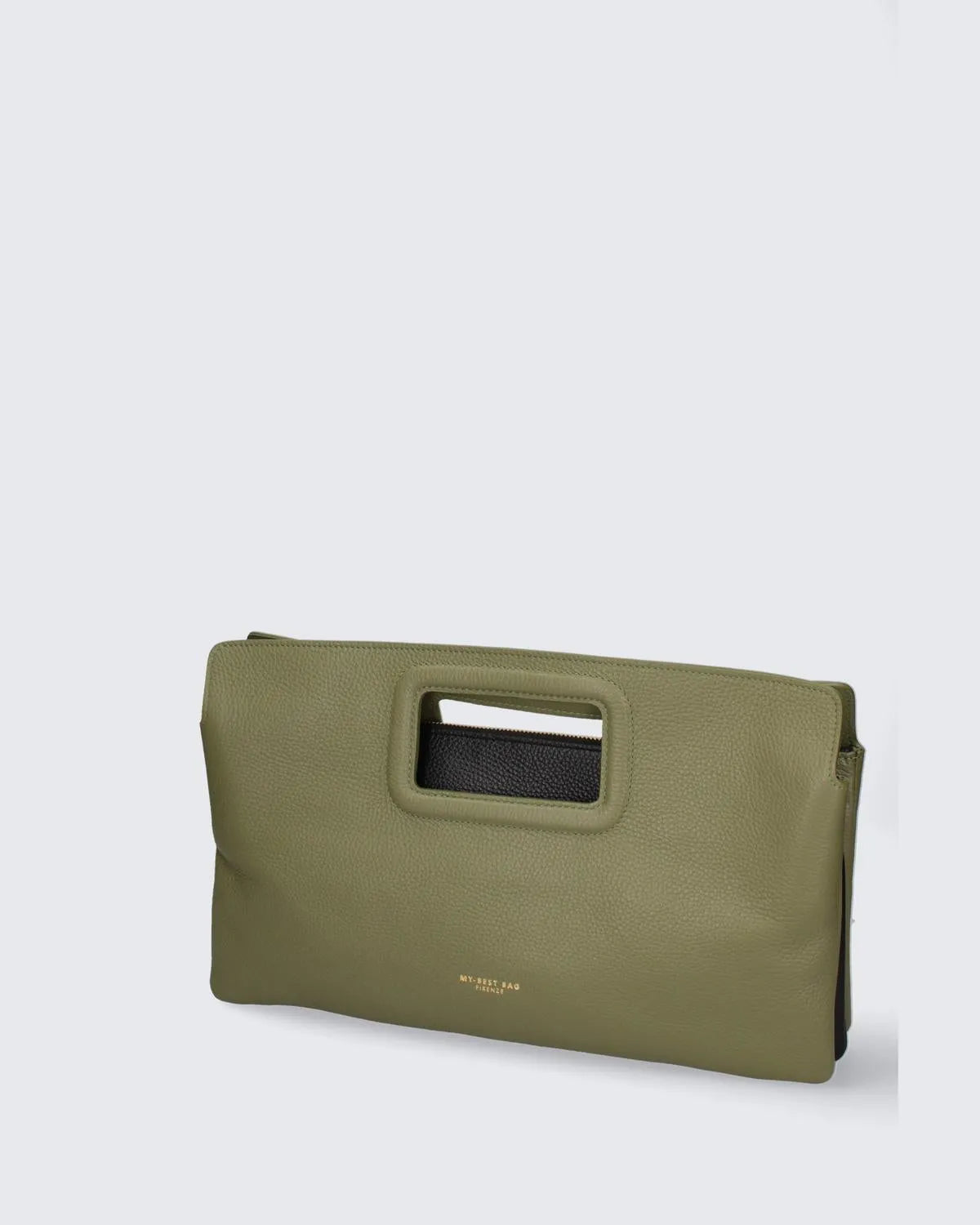 TOP HANDLE BAG IN GREEN-Top Handle Bags-MY BEST BAG- Pointure.AE