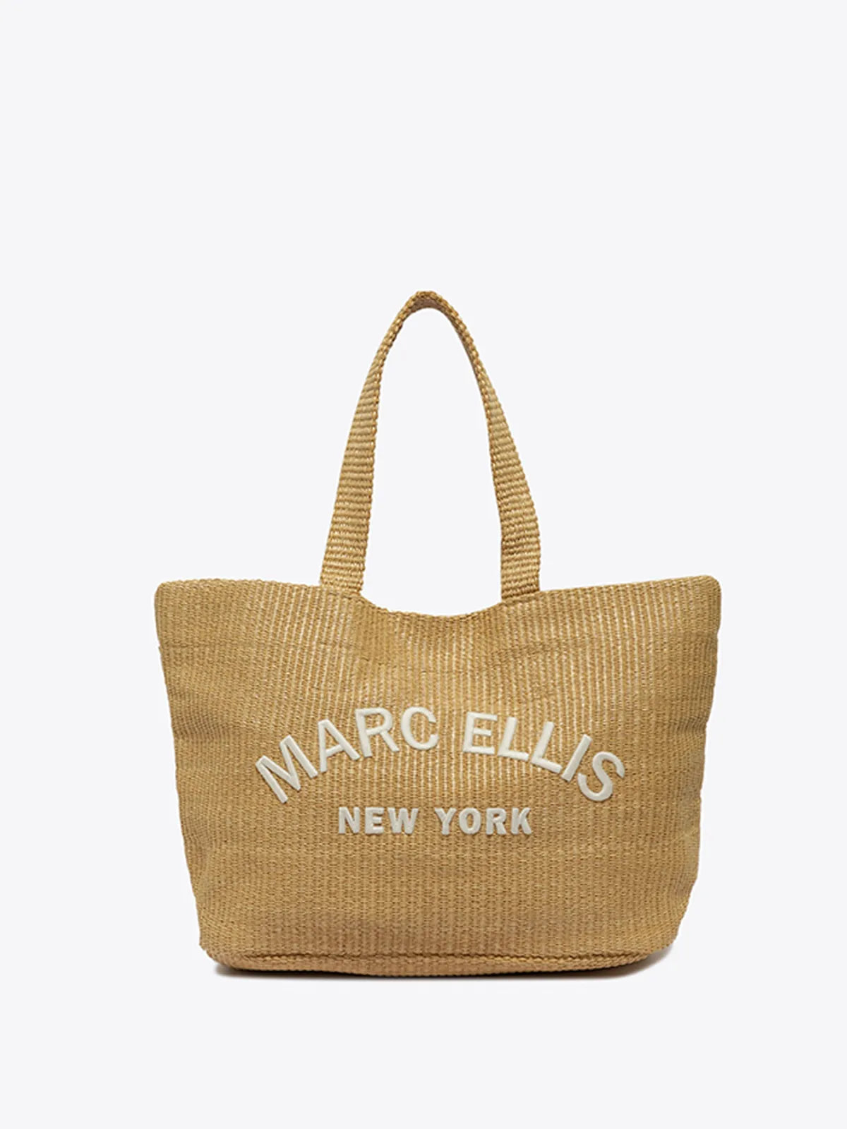 TOTE BAG IN BEIGE-Tote Bags-MARC ELLIS- Pointure.AE