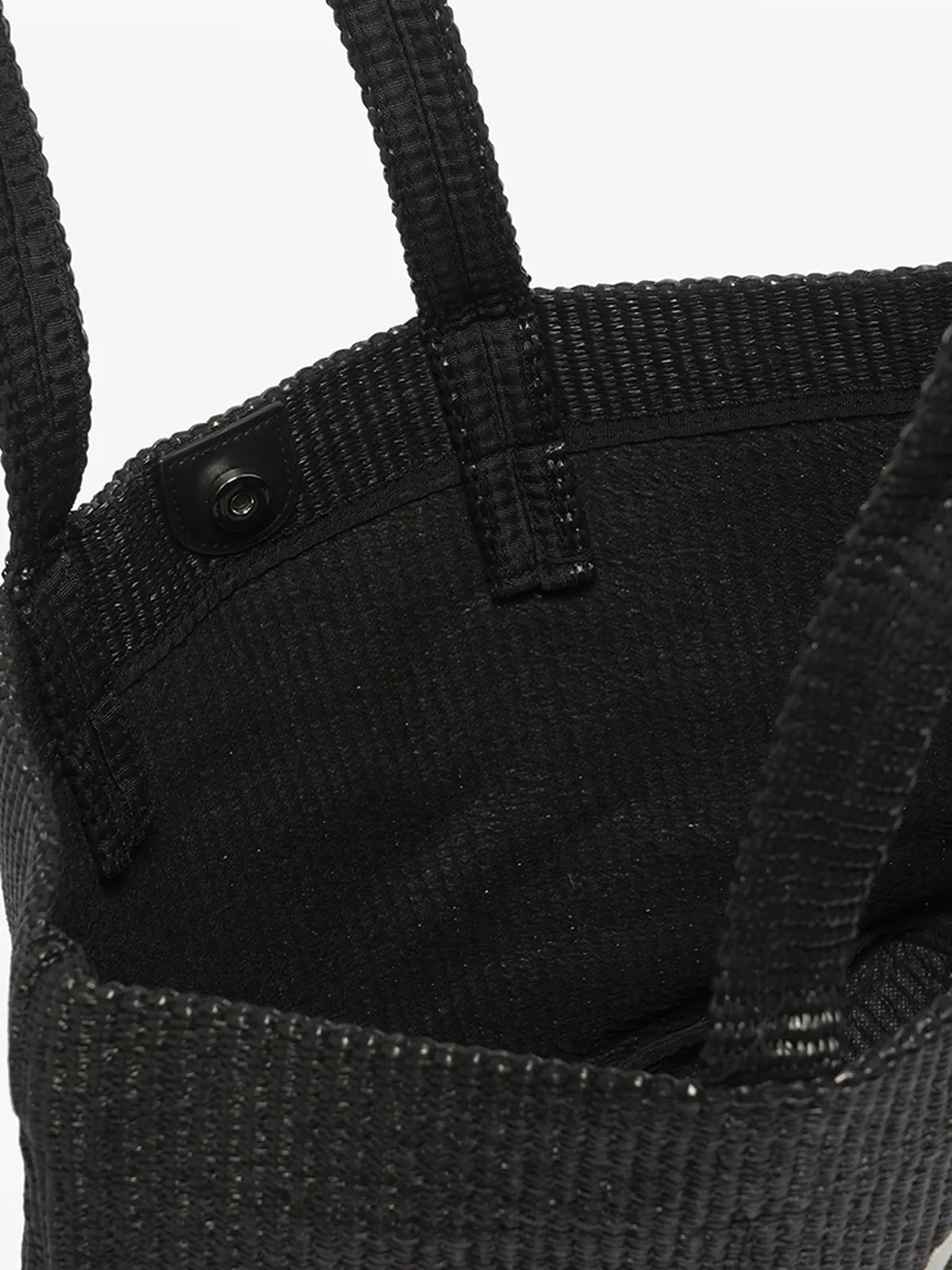 TOTE BAG IN BLACK-Tote Bags-MARC ELLIS- Pointure.AE
