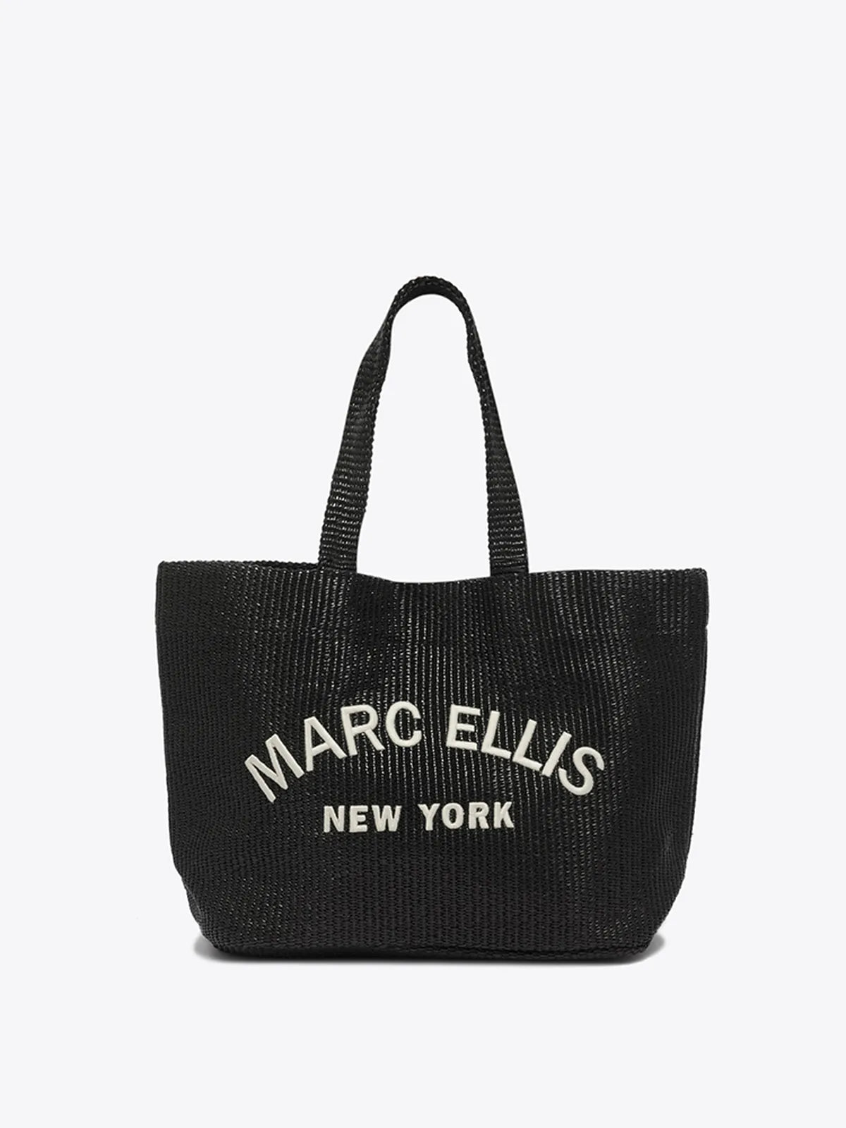 TOTE BAG IN BLACK-Tote Bags-MARC ELLIS- Pointure.AE