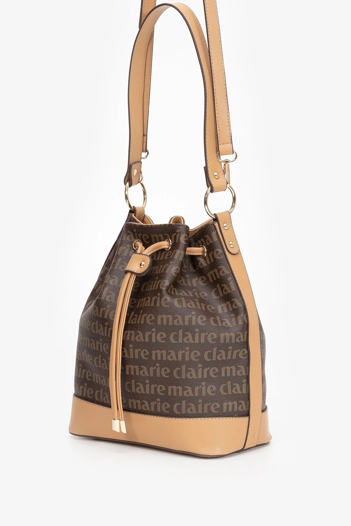 TWO TONE BUCKET BAG-Bucket Bags-MARIE CLAIRE- Pointure.AE