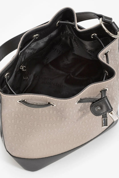 TWO TONE BUCKET BAG-Bucket Bags-MARIE CLAIRE- Pointure.AE