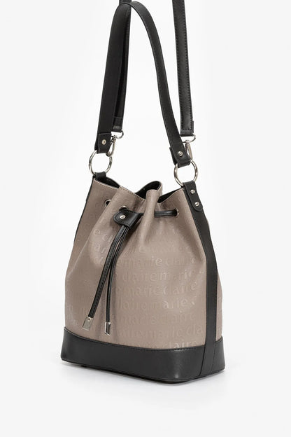 TWO TONE BUCKET BAG-Bucket Bags-MARIE CLAIRE- Pointure.AE