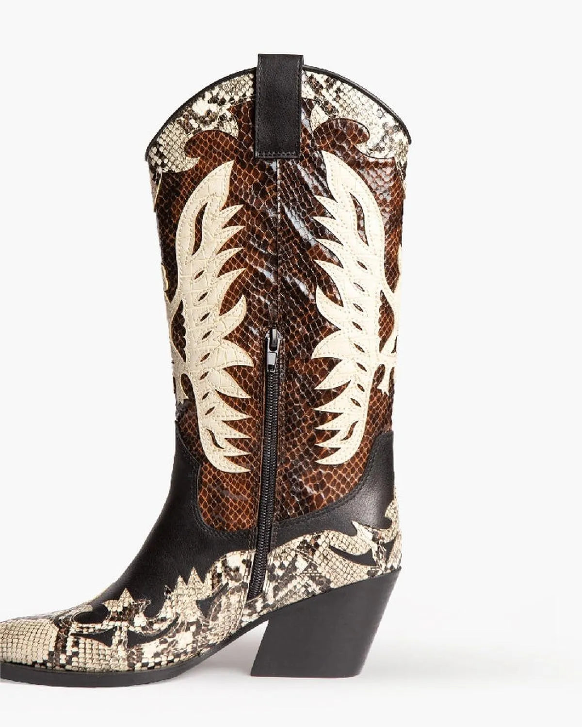 UNDER KNEE DESIGNED TEXAS BOOTS-Texas boots-CORINA- Pointure.AE