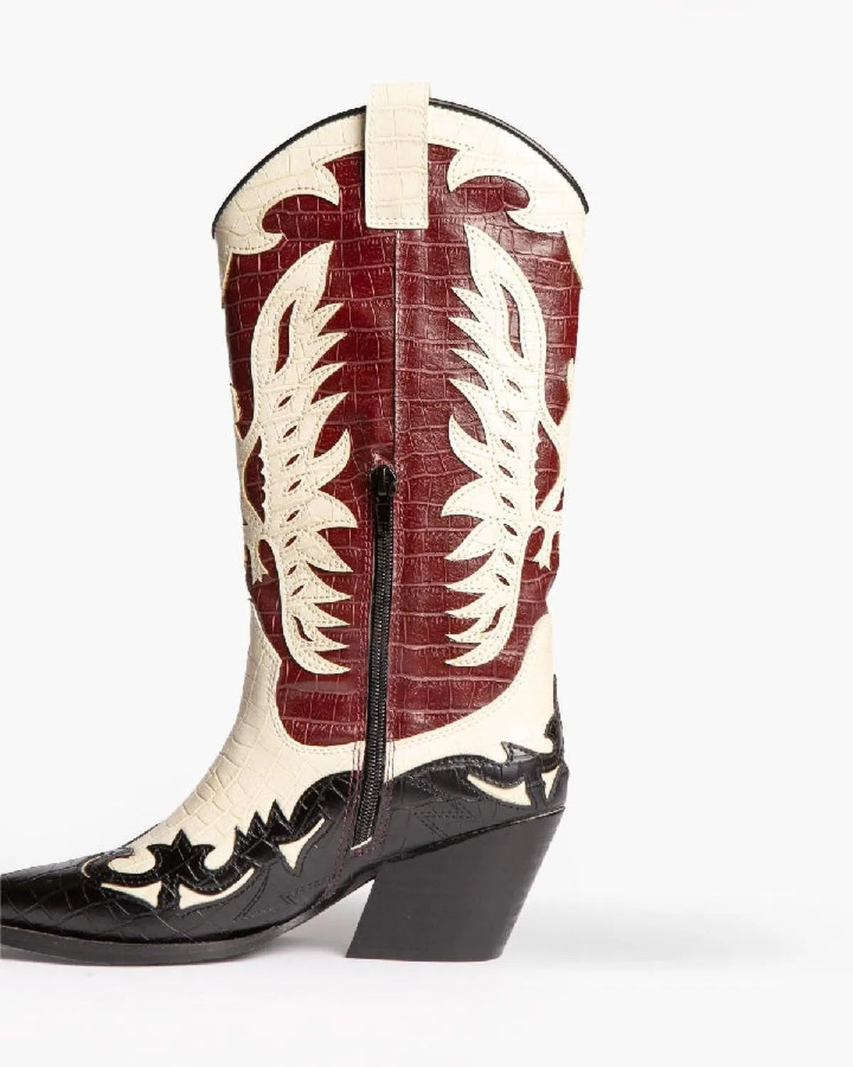 UNDER KNEE DESIGNED TEXAS BOOTS-Texas boots-CORINA- Pointure.AE