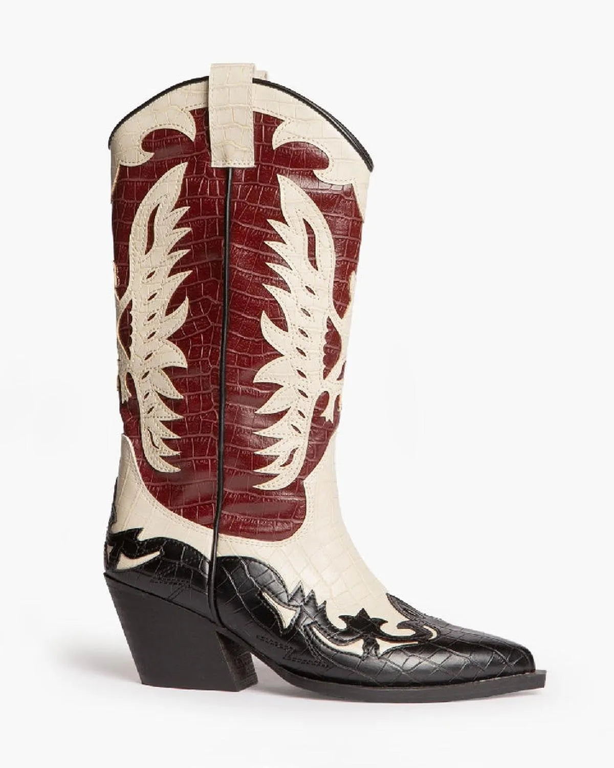 UNDER KNEE DESIGNED TEXAS BOOTS-Texas boots-CORINA- Pointure.AE