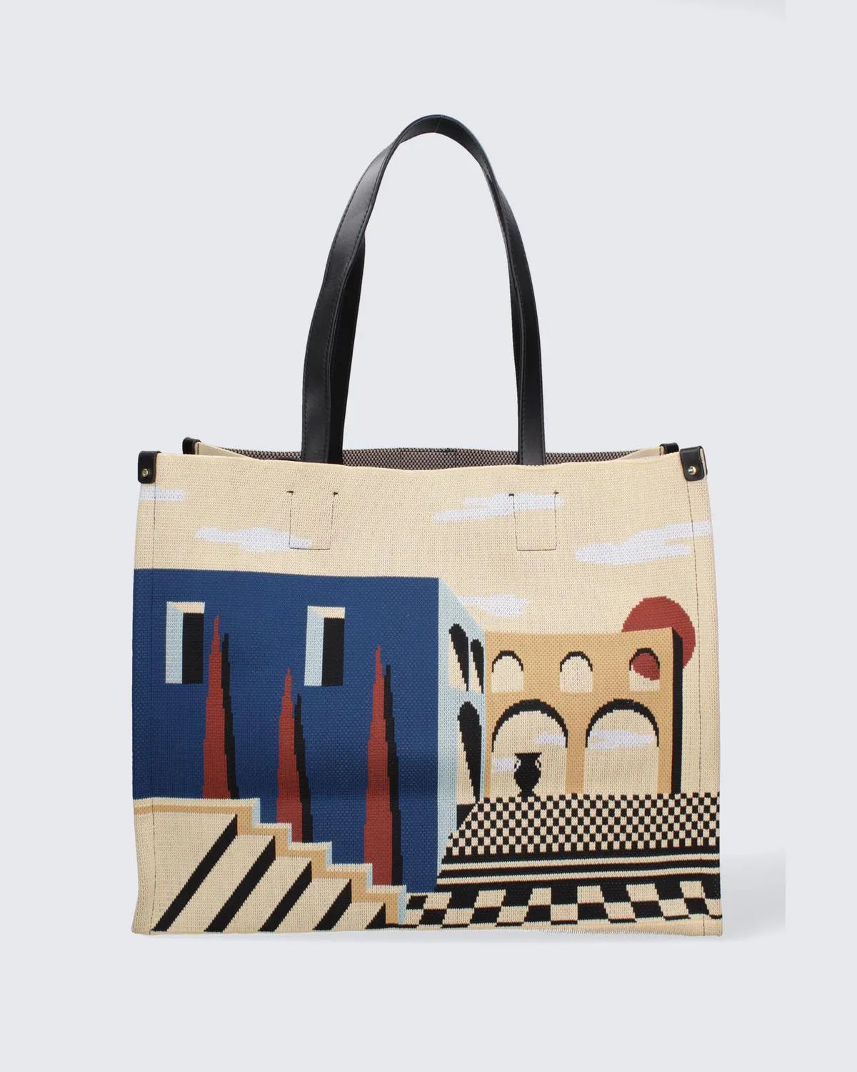 VENUS LANDSCAPE - GREEK SUNRISE-Tote Bags-MY BEST BAG- Pointure.AE