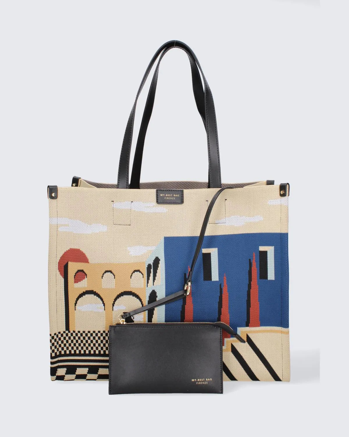 VENUS LANDSCAPE - GREEK SUNRISE-Tote Bags-MY BEST BAG- Pointure.AE